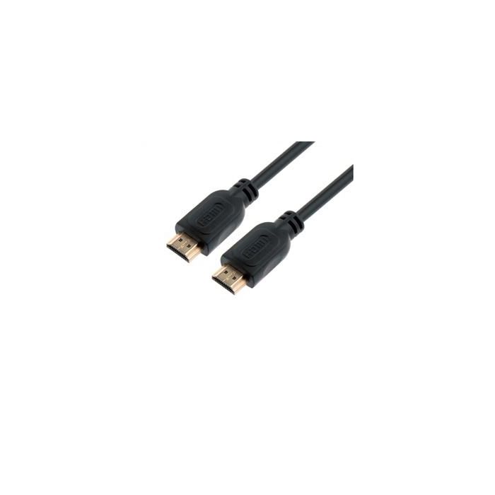 Elbe Cable HDMI CA-100-HDMI 2.0 2 Metros Negro Alta Velocidad 4K 60Hz 3D