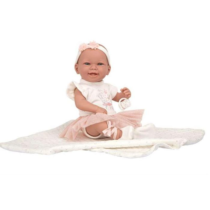 Muñecas Arias Muñeca Elegance Zoe Bailarina con Manta Cuerpo Vinilo Niña 42 cm 19