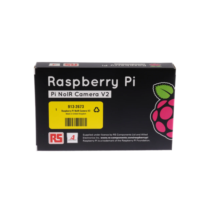 Raspberry Pi 913-2673 Cámara Noir V2.1 8MP para fotografía en oscuridad, compatible con Raspberry Pi 2 Raspberry Pi 913-2673 Cámara Noir V2.1 8MP para fotografía en oscuridad, compatible con Raspberry Pi 2