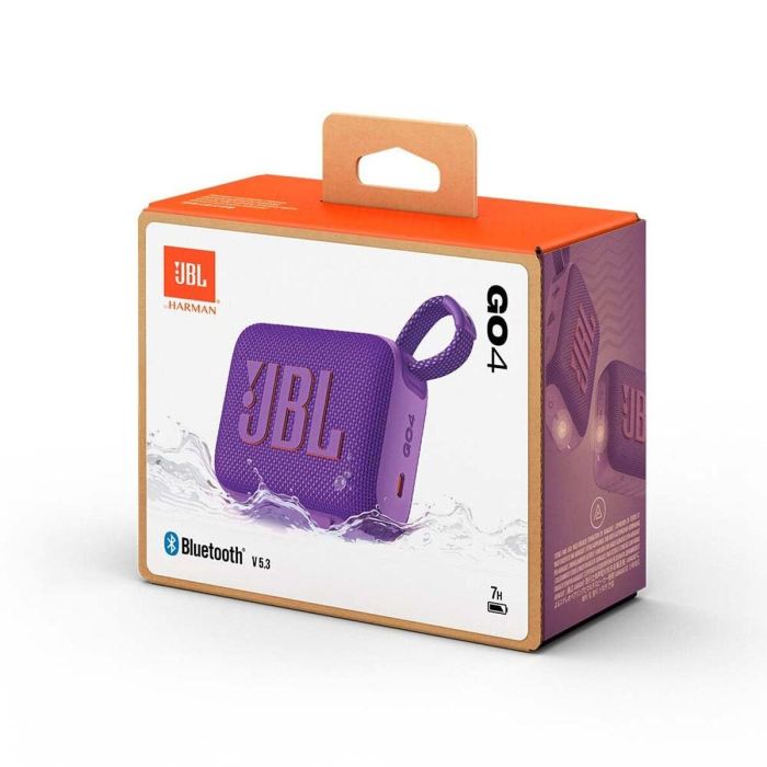 Altavoz Bluetooth Portátil JBL JBLGO4PUR Púrpura 1