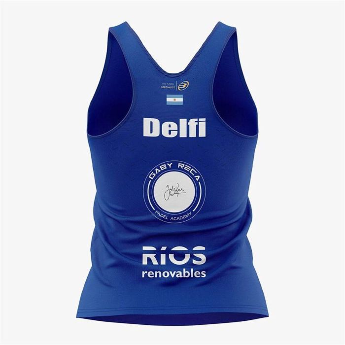 Camiseta de Tirantes Mujer Bullpadel PITAR-712 Azul (M)
