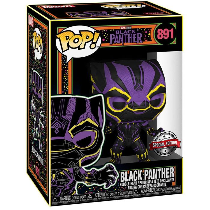 Set figura POP & Tee Marvel Wakanda Forever Black Panther Exclusive 1