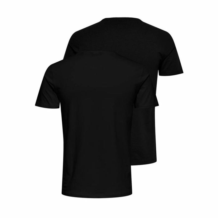 Camiseta de Manga Corta Hombre Only & Sons basic Slim 2-Pack Negro 2 Unidades (2 Unidades) (L) 3 Camiseta de Manga Corta Hombre Only & Sons basic Slim 2-Pack Negro 2 Unidades (2 Unidades) (L) 3