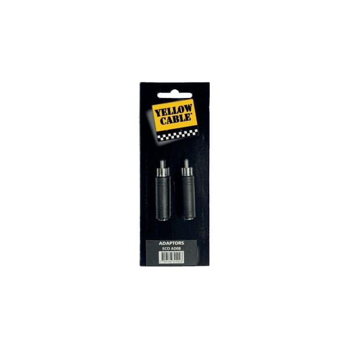 Adaptador De Rca Macho A Jack Hembra Mono De 6.35 Mm Adaptador De Rca Macho A Jack Hembra Mono De 6.35 Mm