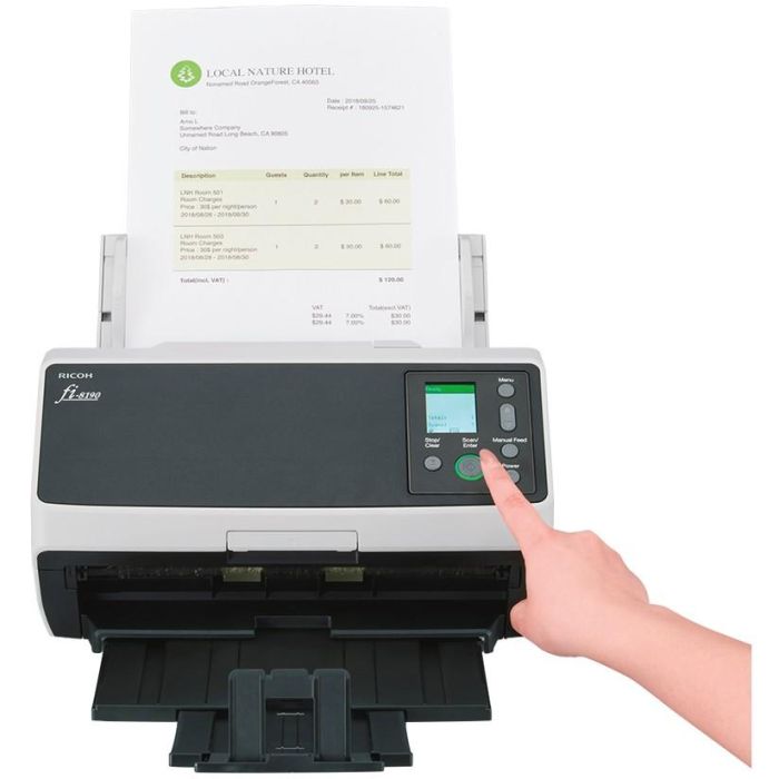 Fujitsu fi-8190 Escáner Documentos 90 ppm ADF Dúplex USB 3.2 LAN Oficina Profesional 26 Fujitsu fi-8190 Escáner Documentos 90 ppm ADF Dúplex USB 3.2 LAN Oficina Profesional 26