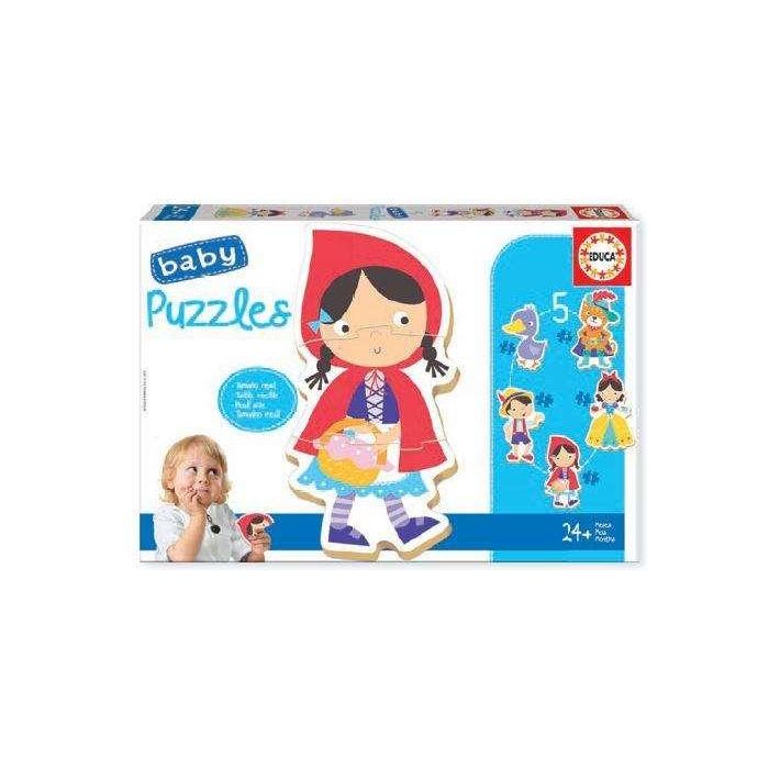 Educa Puzzle Baby Erase una vez (Cuentos Populares) Contiene 5 Puzzles para Niños de 2 a 4 Años 6