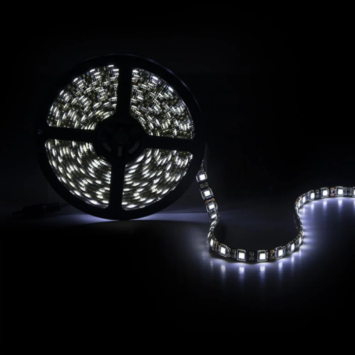 Tira LED SMD5050 72W 3948Lm CRI85 3000K 12VDC IP65 Pcb Negro x5M 40.000H Blanco Cálido CA-5050-300-IP65-B-WW 0 Tira LED SMD5050 72W 3948Lm CRI85 3000K 12VDC IP65 Pcb Negro x5M 40.000H Blanco Cálido CA-5050-300-IP65-B-WW 0