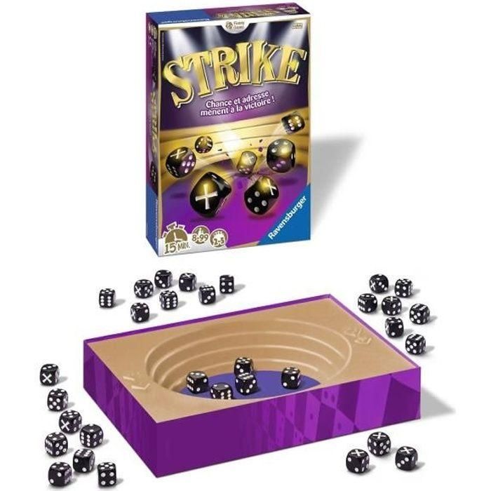 RAVENSBURGER Strike Board Game (Tamaño de viaje) RAVENSBURGER Strike Board Game (Tamaño de viaje)