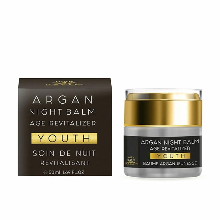 Diar Argan Crema de Noche Revitalizante Antiedad Argán Puro Hidratante Antiarrugas para Todo Tipo de Pieles 50ml
