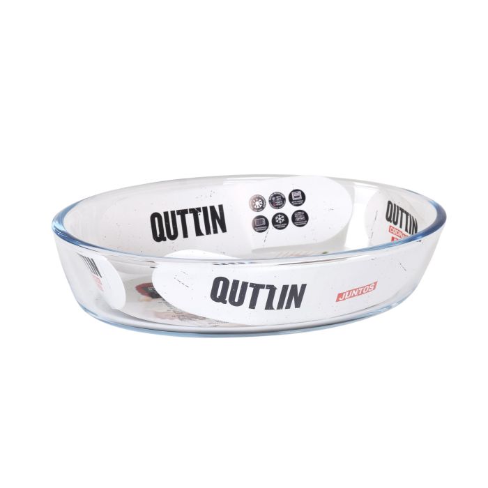 Fuente de vidrio oval Quttin 20.6x13.6 cm 700 cc (6 Unidades) 5 Fuente de vidrio oval Quttin 20.6x13.6 cm 700 cc (6 Unidades) 5