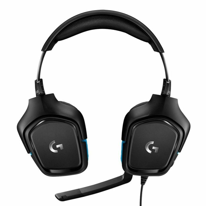 Auriculares con Micrófono Gaming Logitech 981-000770 Azul Negro 24