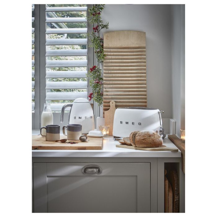 Smeg Tostador TSF01WHMEU 2 Ranuras Blanco Mate Estilo Años 50 9
