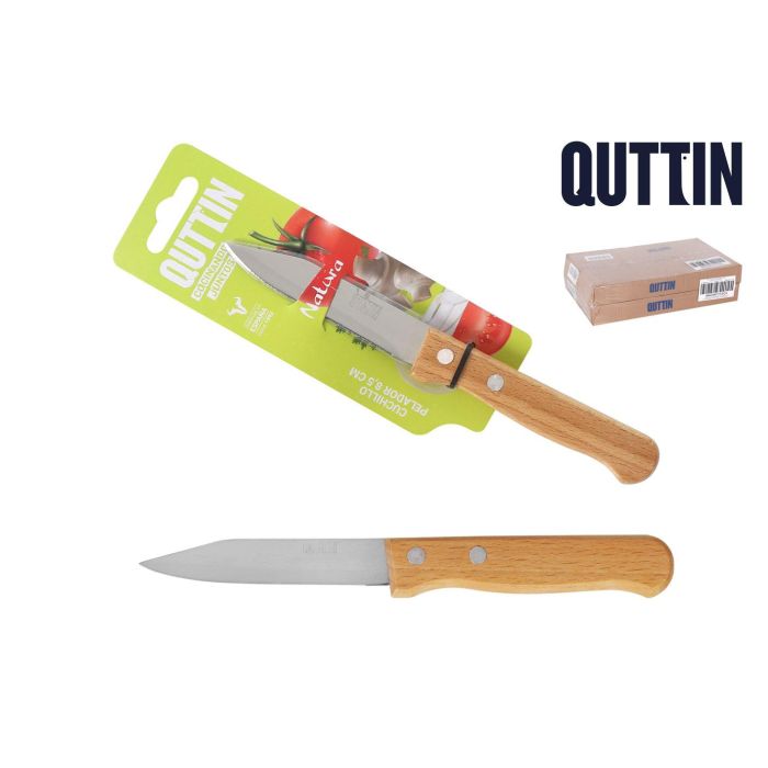 Quttin Cuchillo Pelador Natura 8.5 cm (60 Unidades) 0 Quttin Cuchillo Pelador Natura 8.5 cm (60 Unidades) 0