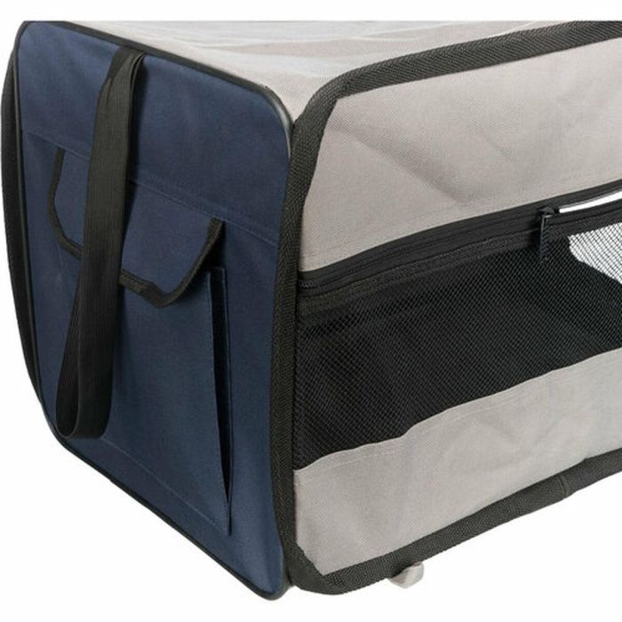 Caseta Trixie Twister Azul Gris Poliéster 50 × 52 × 76 cm Portátil 3 Caseta Trixie Twister Azul Gris Poliéster 50 × 52 × 76 cm Portátil 3