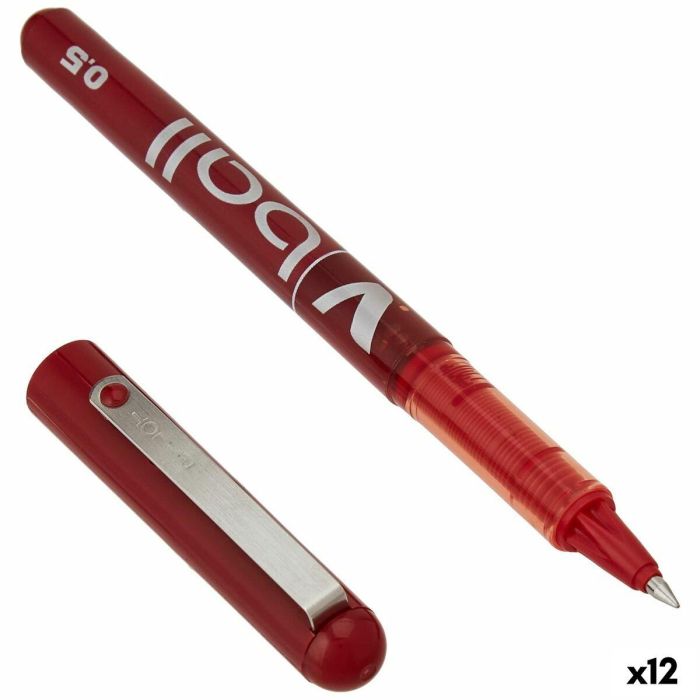 Bolígrafo Pilot BL-VB-5 Rojo 0,3 mm (12 Unidades) 0 Bolígrafo Pilot BL-VB-5 Rojo 0,3 mm (12 Unidades) 0