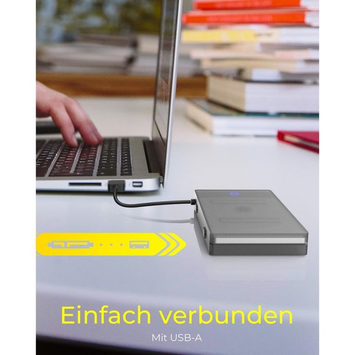 ICY BOX IB-AC603b-U3 USB 3.2 Gen 1 Adapterfür ein 2.5"" Laufwerk 1