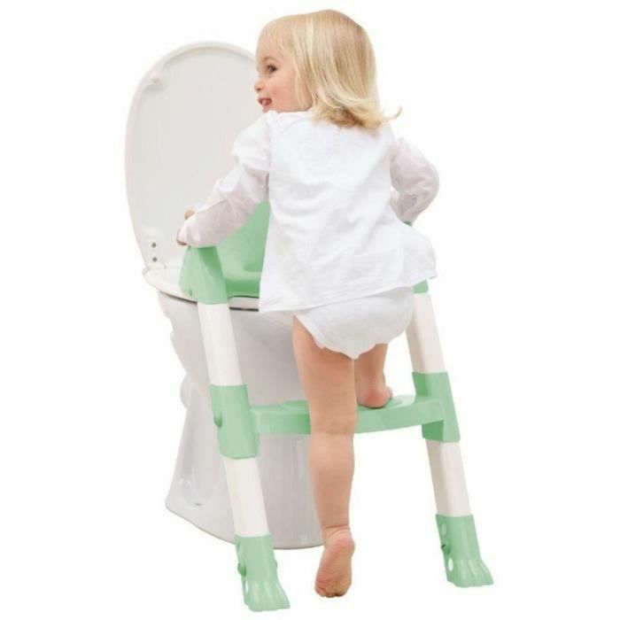 Reductor de Inodoro - THERMOBABY - KIDDYLOO - Verde Celadon - Regulable 4 Reductor de Inodoro - THERMOBABY - KIDDYLOO - Verde Celadon - Regulable 4