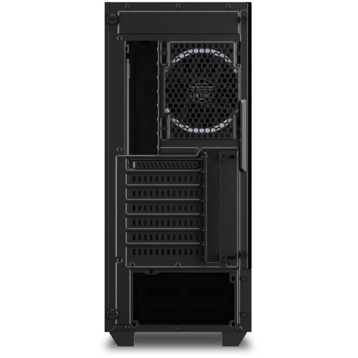 Sharkoon RGB HEX Caja PC Semitorre ATX con 6 Ventiladores ARGB Preinstalados, USB-C 3.2 Gen2, Cristal Templado, Negro 7 Sharkoon RGB HEX Caja PC Semitorre ATX con 6 Ventiladores ARGB Preinstalados, USB-C 3.2 Gen2, Cristal Templado, Negro 7