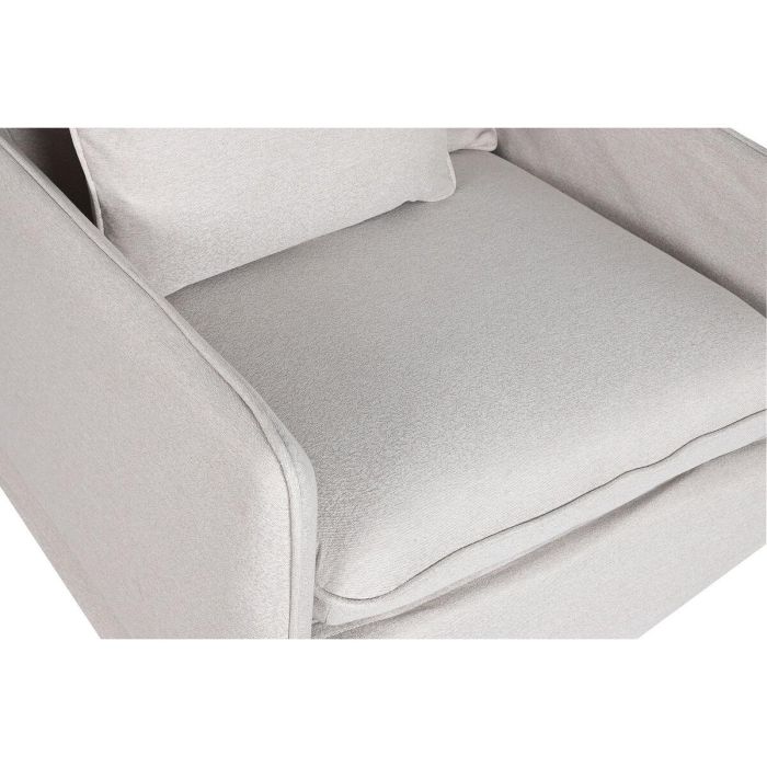 Sillon Moderno DKD Home Decor Beige 85 x 74 x 85 cm 5 Sillon Moderno DKD Home Decor Beige 85 x 74 x 85 cm 5