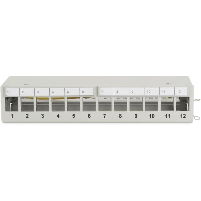 DIGITUS Patchpanel 1HE 12-Port Modular Desktop SOHO Gris 5 DIGITUS Patchpanel 1HE 12-Port Modular Desktop SOHO Gris 5