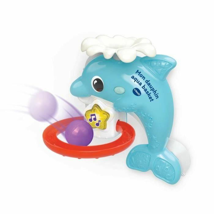 Vtech Baby VT80568005 Mi Delfín Aqua-Baloncesto Juguete para Baño