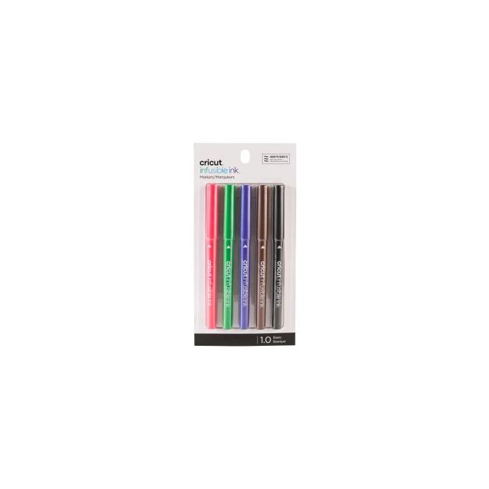 Cricut 2006256 Rotuladores 5 Piezas - Negro, Marrón, Verde, Púrpura, Rojo Cricut 2006256 Rotuladores 5 Piezas - Negro, Marrón, Verde, Púrpura, Rojo