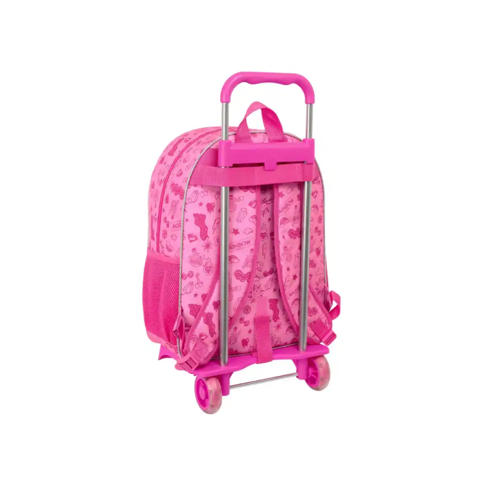 Mochila Escolar con Ruedas Rainbow High Shine Multicolor 33 x 42 x 14 cm 1
