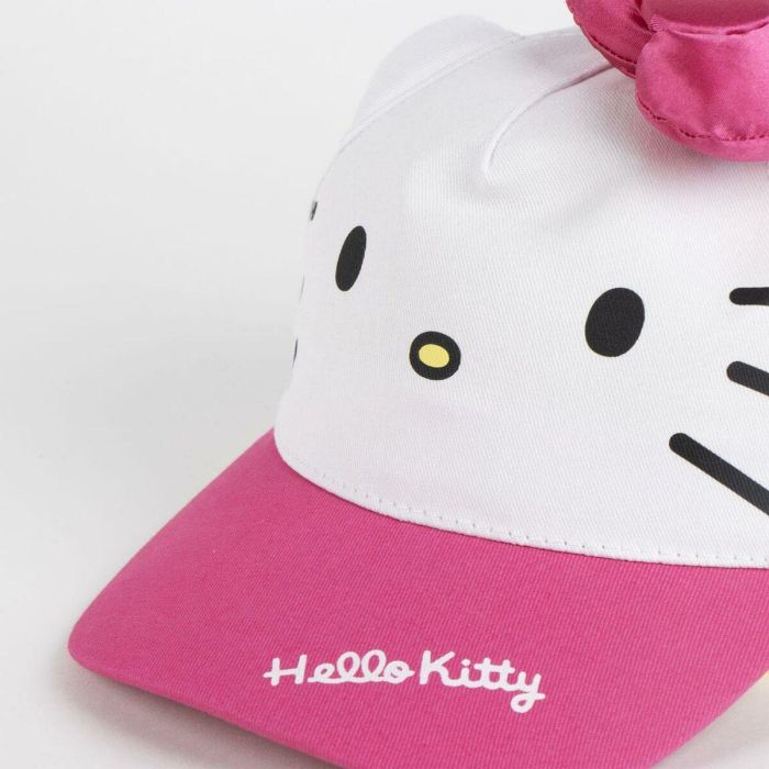 Gorra visera curva aplicaciones hello kitty talla 53 cm 3 Gorra visera curva aplicaciones hello kitty talla 53 cm 3
