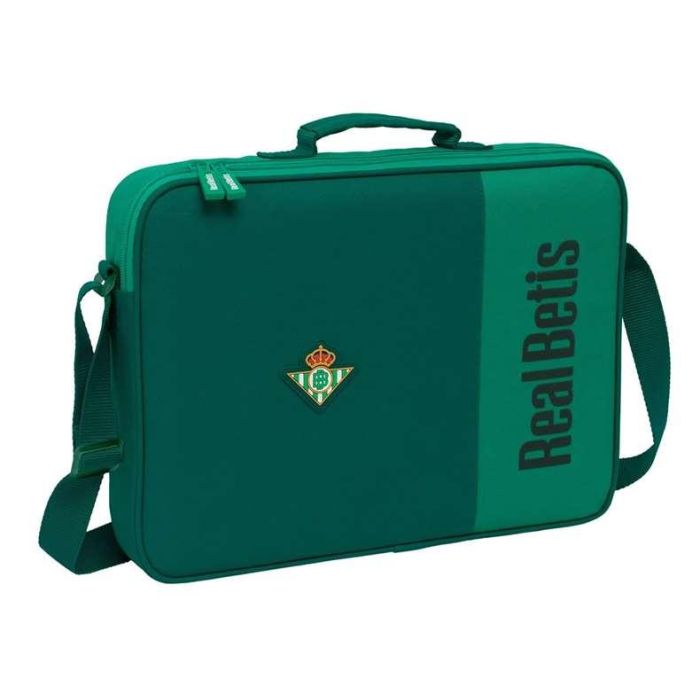 Cartera Safta Extraescolares Resistente Al Agua Real Betis 280x380x60 mm Cartera Safta Extraescolares Resistente Al Agua Real Betis 280x380x60 mm