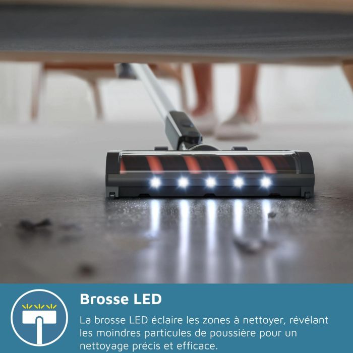 Philips XC3033/01 Aspiradora Vertical Inalámbrica PowerCyclone 8 Hasta 60 Minutos Duración Batería Verde Cargo 3