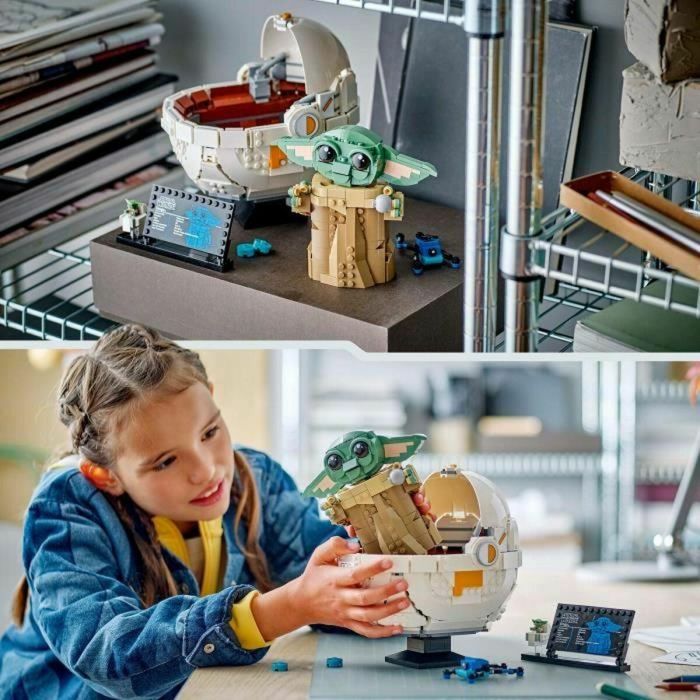 Lego Star Wars 75403 Grogu y su cochecito - Set de construcción para niños a partir de 10 años 2