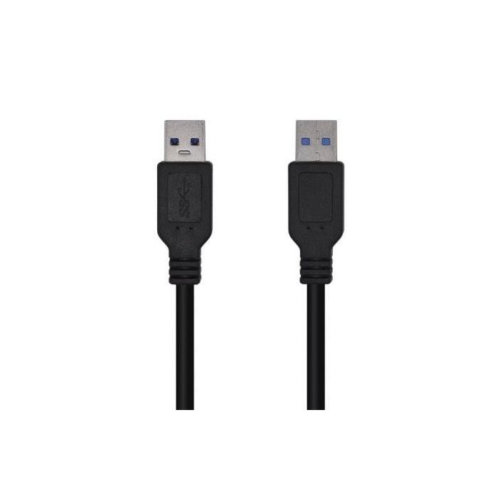 AISENS - CABLE USB 3.0, TIPO A/M-A/M, NEGRO, 3.0M
