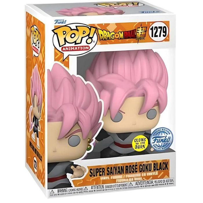Figura POP Dragon Ball Super - Super Saiyan Rose Goku Black Exclusive 1 Figura POP Dragon Ball Super - Super Saiyan Rose Goku Black Exclusive 1