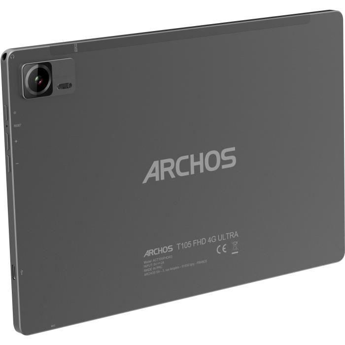 ARCHOS - T105 FHD 4G Ultra 4+128 - Pantalla FHD 10.5 - Android 14 - 4GB RAM - 128 GB de almacenamiento - Gris 5