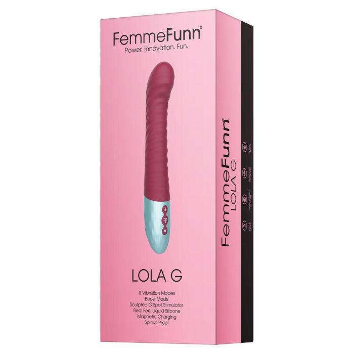 Vibrador Punto G FemmeFunn Rojo 1 Vibrador Punto G FemmeFunn Rojo 1