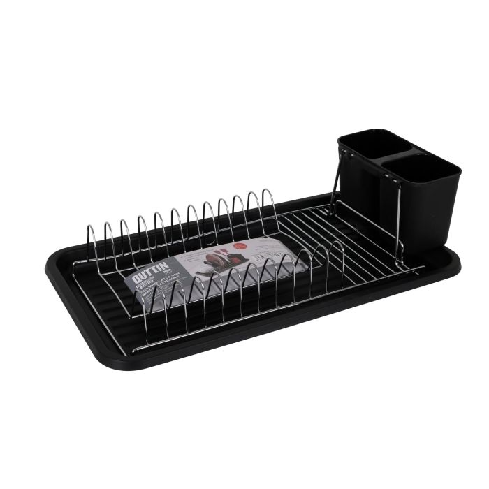 Escurreplatos con bandeja Quttin 35.5 x 18 x 10 cm (12 Unidades) 4 Escurreplatos con bandeja Quttin 35.5 x 18 x 10 cm (12 Unidades) 4