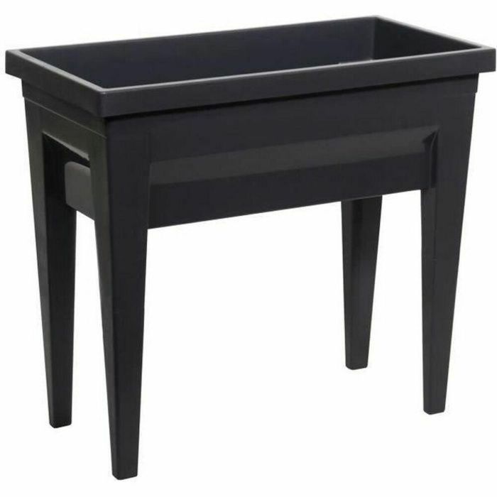 EDA Huerto Urbano Elevado City Veg Table & Table Gris antracita 73x38.5xH68 cm 57L - Resistente UV/Heladas 0 EDA Huerto Urbano Elevado City Veg Table & Table Gris antracita 73x38.5xH68 cm 57L - Resistente UV/Heladas 0