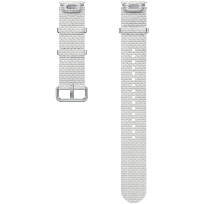 Samsung ET-SOL31. Banda Athleisure para Galaxy Watch 7 (M/L), de Nitrilo y Caucho, color Plata 1 Samsung ET-SOL31. Banda Athleisure para Galaxy Watch 7 (M/L), de Nitrilo y Caucho, color Plata 1