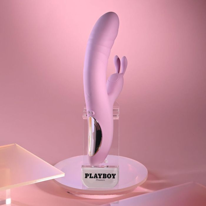 Vibrador Doble Estimulación Evolved Playboy Rosa 2 Vibrador Doble Estimulación Evolved Playboy Rosa 2