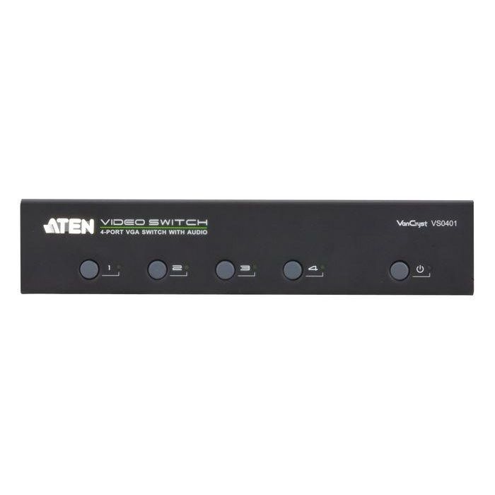 Aten 4-Port VGA/Audio Switch 1 Aten 4-Port VGA/Audio Switch 1
