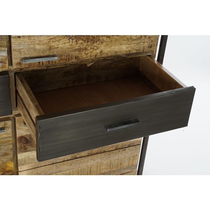Armario Colonial DKD Home Decor Natural Negro 41 x 161 x 120 cm 2 Armario Colonial DKD Home Decor Natural Negro 41 x 161 x 120 cm 2