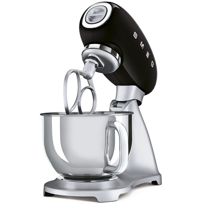 SMEG Robot de cocina 50s Style SMF02BLEU, Batidora Amasadora Multifunción, Negro 1 SMEG Robot de cocina 50s Style SMF02BLEU, Batidora Amasadora Multifunción, Negro 1