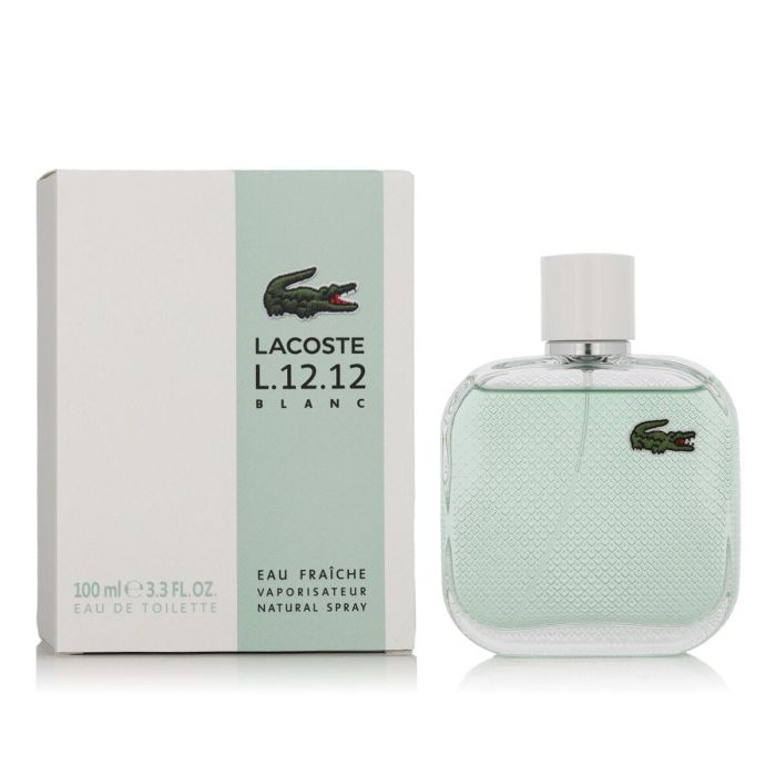 Perfume Hombre Lacoste L.12.12 Blanc Eau Fraîche EDT 100 ml 1