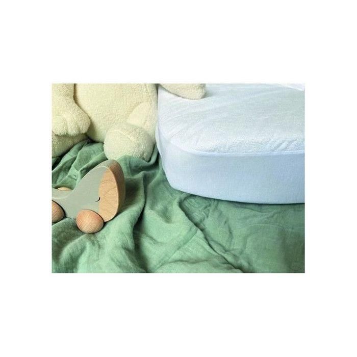 Candide CAN3275052320049 Protector de colchón para bebé Impermeable Absorbente Silencioso 60x120 cm Oeko Tex Blanco 3 Candide CAN3275052320049 Protector de colchón para bebé Impermeable Absorbente Silencioso 60x120 cm Oeko Tex Blanco 3