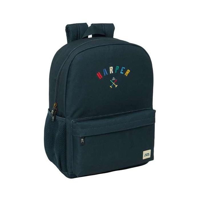 Safta Mochila Adaptable a Carro 18 L Harper & Neyer Escolar Ergonómica Acolchada Bolsillo Frontal 32x14x43 cm 0 Safta Mochila Adaptable a Carro 18 L Harper & Neyer Escolar Ergonómica Acolchada Bolsillo Frontal 32x14x43 cm 0