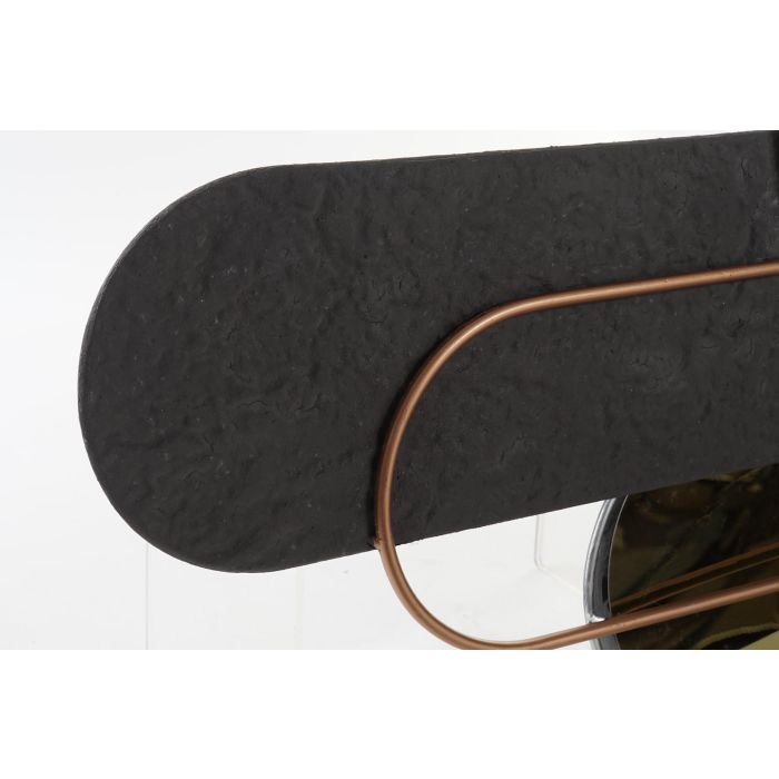 DKD Home Decor Decoracion Pared Dorado Gris 5 x 40.6 x 96 cm 1