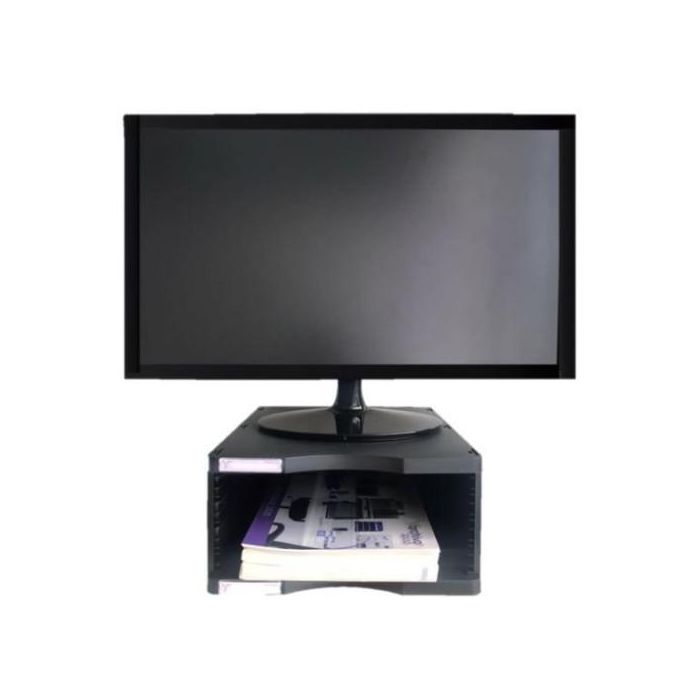 Soporte Archivo 2000 Para Monitor Poliester 100% Reciclado Con Compartimento Para Formatos Din A4 Y Folio