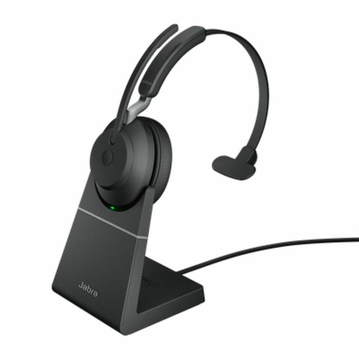 Jabra Evolve2 65 Mono UC con Ladestation y Link 380a, Auricular Individual, Color Negro 1 Jabra Evolve2 65 Mono UC con Ladestation y Link 380a, Auricular Individual, Color Negro 1