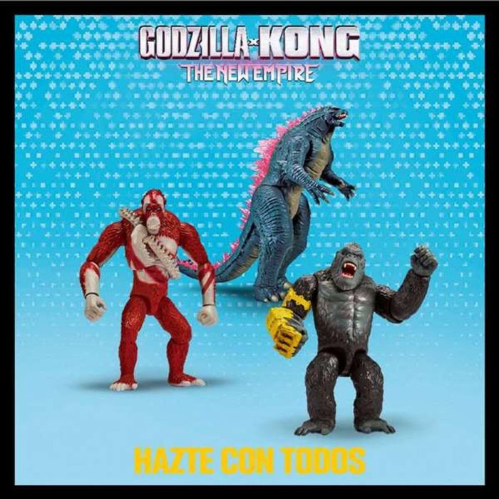 Famosa Figura Gxx Giant King Kong con Accesorios y Diferentes Puntos de Articulación 28 cm 6
