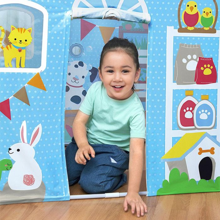 Bestway Cabaña para Jugar 102x76x114 cm +2 Años Interior y Jardin 52007 1
